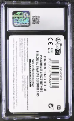 CGC 10 - Vincent van Gogh Pikachu with Grey Felt Hat Insert Card Pokemon 2023 - Image 4