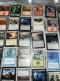 74 Magic The Gathering Card lot MTG vintage and modern collection plains swamp - Image 4