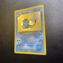 Pokemon TCG Vaporeon Jungle Set Holo Card 12/64 - Image 3