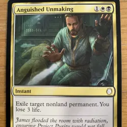 Anguished Unmaking ~ Commander: Fallout [ NearMint ] [ Magic MTG ] Rare Card - Image 2