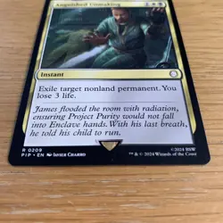 Anguished Unmaking ~ Commander: Fallout [ NearMint ] [ Magic MTG ] Rare Card - Image 3