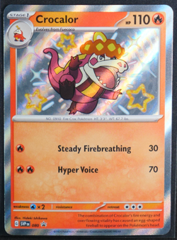 Crocalor - Holo Promo #080 SV: Scarlet & Violet Promo Cards NM - Image 1
