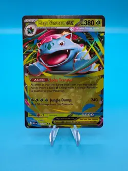 Mega Venusaur EX 003/132 - Mega Evolution - Pokemon Card - Near Mint - Image 1