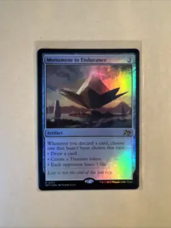 MTG Monument to Endurance DFT 0237 R NM FOIL - Image 1