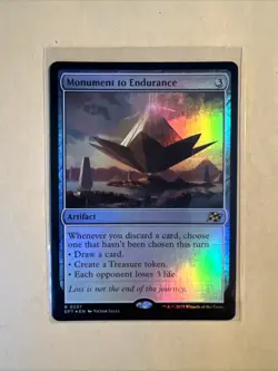 MTG Monument to Endurance DFT 0237 R NM FOIL - Image 2