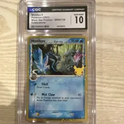 Pokemon Mimikyu SWSH136 Sword & Shield Promo Holo CGC 10 Delta Species - Image 1
