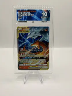 Pokemon Reshiram & Charizard GX 20 - ACE 10 - Tag Team GEM MINT - Image 1