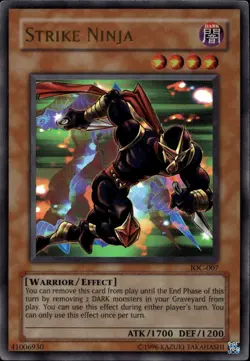 Strike Ninja Unl Ed NA Ultra Rare IOC-007 Yu-Gi-Oh! - Image 1