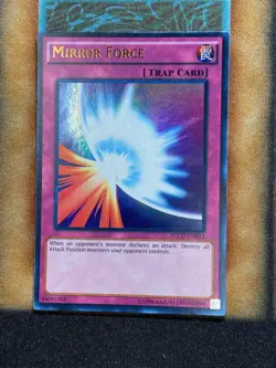 Yugioh Mirror Force YGLD-ENB33 Ultra Rare NM - Image 1