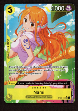 Nami ST29-008 Borderless Promo - One Piece STARTER DECK Egghead English NM #2 - Image 1