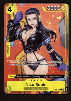 Nico Robin ST29-009 Promo - One Piece STARTER DECK Egghead English NM #1 - Image 1