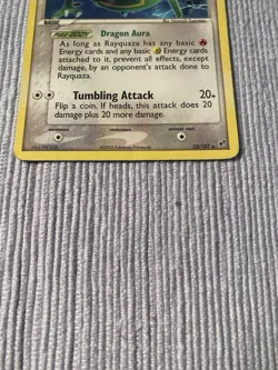 Pokemon TCG Rayquaza EX Deoxys 22/107 Rare Non-Holo Card MP-HP - Image 5