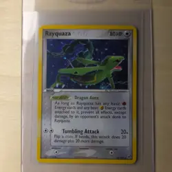 Pokemon Rayquaza EX Deoxys Holo Rare 22/107 80 HP 2005 English Card - Image 1