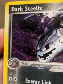 Dark Steelix 10/109 Team Rocket Returns Holo Rare Pokemon Card 2004 VLP SWIRL - Image 3