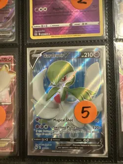 Lot of 9 Pokemon Cards Authentic ~ Alolan Vulpix Miraidon Gardevoir - Image 3