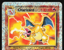 Charizard - 3/110 - Reverse Holo Rare - Legendary Collection - Pokemon Card DMG - Image 3