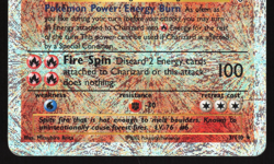 Charizard - 3/110 - Reverse Holo Rare - Legendary Collection - Pokemon Card DMG - Image 4