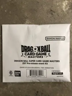 Dragon Ball Super Card Game Masters Z07 Pre release Event Kit Beyond Generations - Image 1