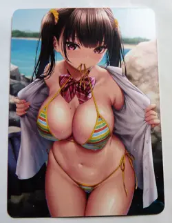 Carte Sexy Waifu Anime Card Manga Girl Limited Doujin ACG Beauty n°05 - Image 1
