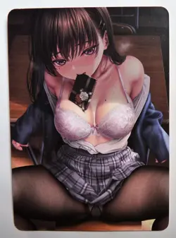 Carte Sexy Waifu Anime Card Manga Girl Limited Doujin ACG Beauty n°25 - Image 1
