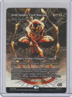Magic The Gathering Marvel Spider-Man - Iron Spider, Civil Warrior Borderless - Image 1