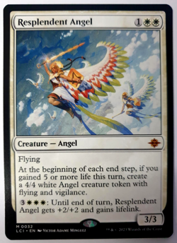 Resplendent Angel - Rare - MTG Lost Caverns of Ixalan - 0032 NM - Image 1
