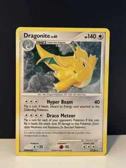 Pokemon TCG Legends Awakened Dragonite lv.61 Holo Rare Card 2/146 - Image 1