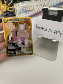 Pokemon Scarlet & Violet Destined Rivals Team Rocket's Mewtwo ex 240/182 - Image 5