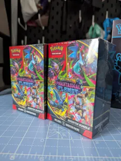 Pokemon TCG Phantasmal Flames Pokemon Center ETB + 2x Booster Bundle SEALED - Image 2