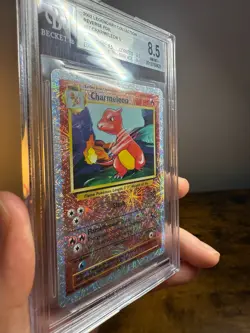 Pokemon Legendary Collection - Charmeleon Reverse Foil BGS 8.5 (NM) - Image 4
