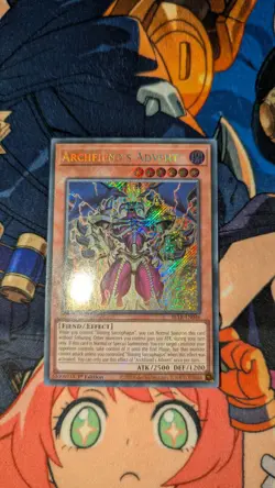 YuGiOh! | Archfiend's Advent | BLTR-EN048 Secret Rare 1st Ed. | NM - Image 1