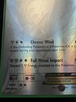 Pokemon Dialga EX 122/119 XY - Phantom Forces Full Art Secret Rare Holo Card - Image 5