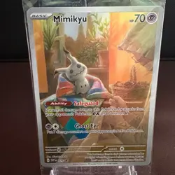 Mimikyu SVP 075 Black Star Promo Pokemon Paldean Fates ETB *FACTORY SEALED* NM - Image 4