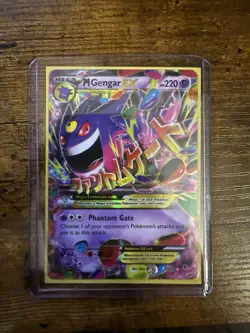 Pokemon TCG M Gengar EX Ultra Rare Holo Card 35/119 XY-Phantom Forces - Image 3