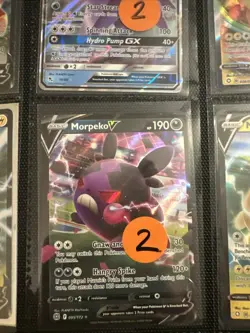 Lot of 9 Pokemon Cards Authentic ~ Morpeko Starmie Zacian - Image 3