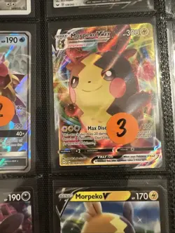 Lot of 9 Pokemon Cards Authentic ~ Morpeko Starmie Zacian - Image 5