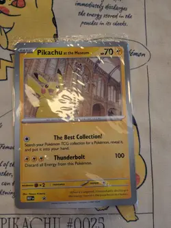 Pokemon x Natural History Museum Jumbo Promo Card Plush Ecology Book Tote Bundle - Image 2