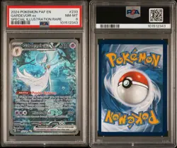 Gardevoir EX 233/091 SV Paldean Fates Holo Special Illustration Rare Card PSA 8 - Image 3