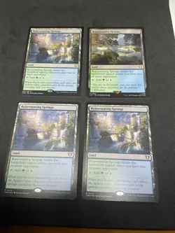 x4 MTG Rejuvenating Springs Playset x4 LP - Image 1