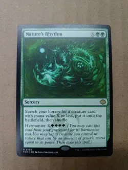Nature's Rhythm TDM #150 Non-Foil Standard Art NM MTG - Image 1