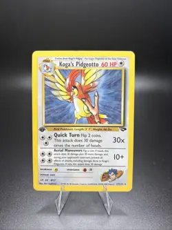 Pokemon Card - Koga's Pidgeotto Gym Challenge 27/132 Rare 1st Edition - Image 1
