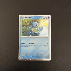Pokemon TCG Squirtle (Cosmos Holo) Scarlet & Violet Promo 048 - NM - Image 1