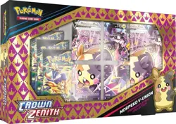 POKEMON TCG Crown Zenith Morpeko V-Union Premium Playmat Collection Box 820650851810 - Image 1