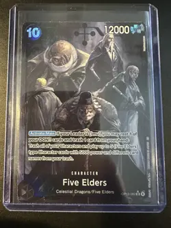 Five Elders OP13-082 SR Alt Art Carrying on His Will One Piece TCG NM - Image 2
