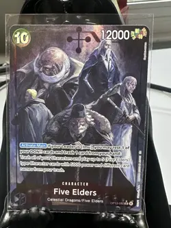 One Piece CCG - Five Elders (Alternate Art) - Carrying On His Will (OP13-082) SR - Image 4