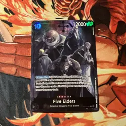 One Piece CCG - Five Elders (Alternate Art) - Carrying On His Will (OP13-082) SR - Image 1