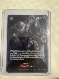 One Piece CCG - Five Elders (Alternate Art) - Carrying On His Will (OP13-082) SR - Image 1