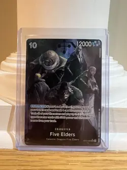 One Piece CCG - Five Elders (Alternate Art) - Carrying On His Will (OP13-082) SR - Image 1