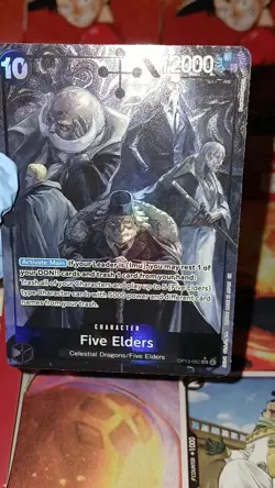 Five Elders (Alternate Art) OP13-082 Carrying On His Will-One Piece - Image 2