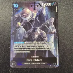 One Piece CCG - Five Elders (Alternate Art) - Carrying On His Will (OP13-082) SR - Image 1